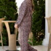 Костюм Loungewear із мікрофібри "Leopard" TOTALFIT RY1-P152 E13-P152