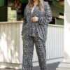 Костюм Loungewear із мікрофібри "Leopard" TOTALFIT RY1-P151 E13-P151