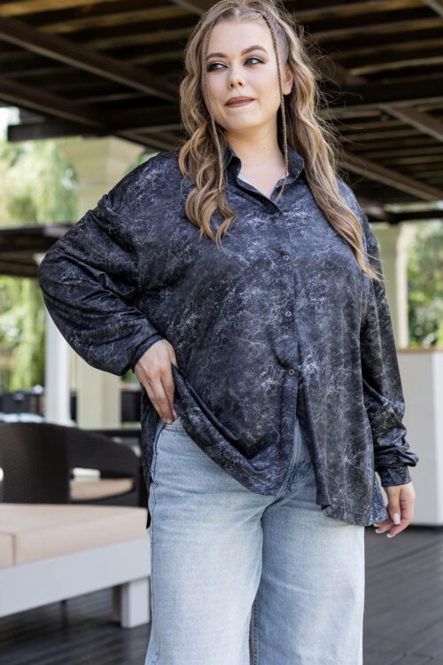 Легка oversize-сорочка TOTALFIT RY1-P154